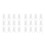 40Pcs Trash Can Lock Replacement White ABS Plastic Self-Locking Buckle 6