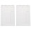 2Pcs Thick Paper Tear Off Planner Notepad White Desk Organiser Pads 4