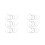 24Pcs Nickel-Plated Silver Violin Strings Set Gdae for 4/4 Violin Use 8