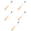 5Pcs Casting Mold Shaping Accessory Graphite Hole Expander Multi-Color 9