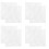8Pcs Drawstring Water Pump Mesh Bags White Polyester Pond and Aquarium 7