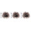 3Sets Scientist Costume Wig Set Light Brown Fake Beard Mustache 7