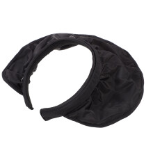 3Pcs Black Foldable Sunshade Hat Casual Wide Brim Sun Protection Hat