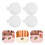 200Pcs White Mini Cake Trays Paper Board for Baking Dessert Display 11