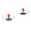 2Sets Planetary Model Toy Blue Solar System Teaching Prop for Kids 5