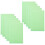 20Pcs DIY Green Foam Core Board PVC Material for School Projects 1