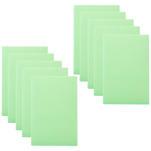 20Pcs DIY Green Foam Core Board PVC Material for School Projects