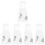 5Pcs Transparent Standing Hamster Bottle Practical Pet Water Feeder 5