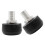 4Pcs Rubber Toe Stops Adjustable Roller Skate Brake Blocks for Skating 3