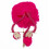 10Pcs Rosy String Puppets Pull String Ostrich Toy for Kids Role Play 9