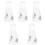 5Pcs Transparent Standing Hamster Bottle Practical Pet Water Feeder 3