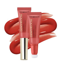 Liquid Blush Wand with Cushion Applicator, Long Lasting Cream Blush Stick for Cheeks and Lips