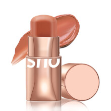 Cream Blush Stick for Cheeks Lips and Eyes, Multiuse Makeup Stick with Buildable Matte Finish