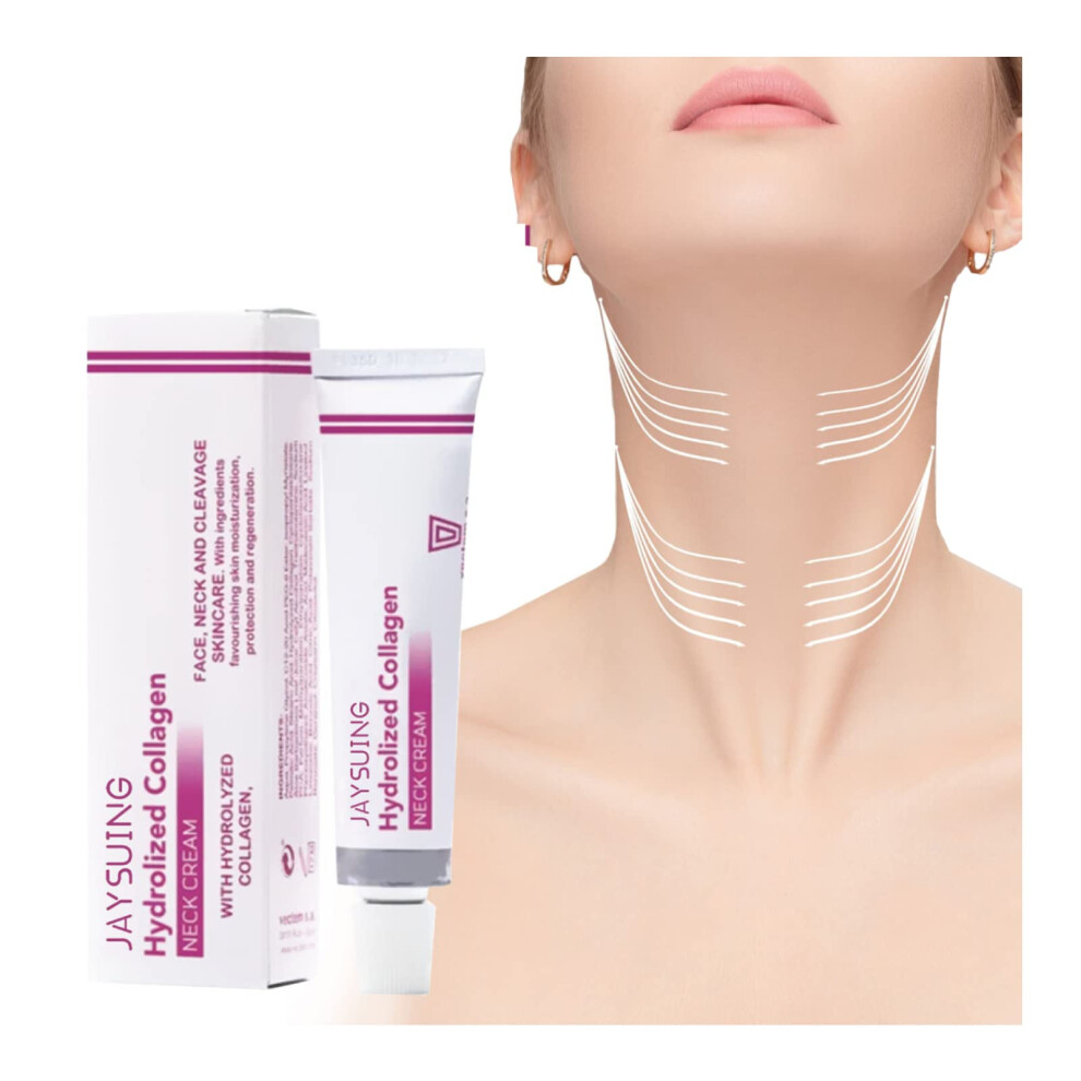 Cream Neck Firming With Hydrolyzed Collagen, Anti Aging Neck And Dã©Colletage Hydration 1Pc