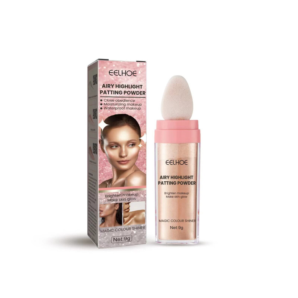Highlighter Powder Golden Brown 03# Face and Body Highlighter for Natural ThreeDimensional Glow