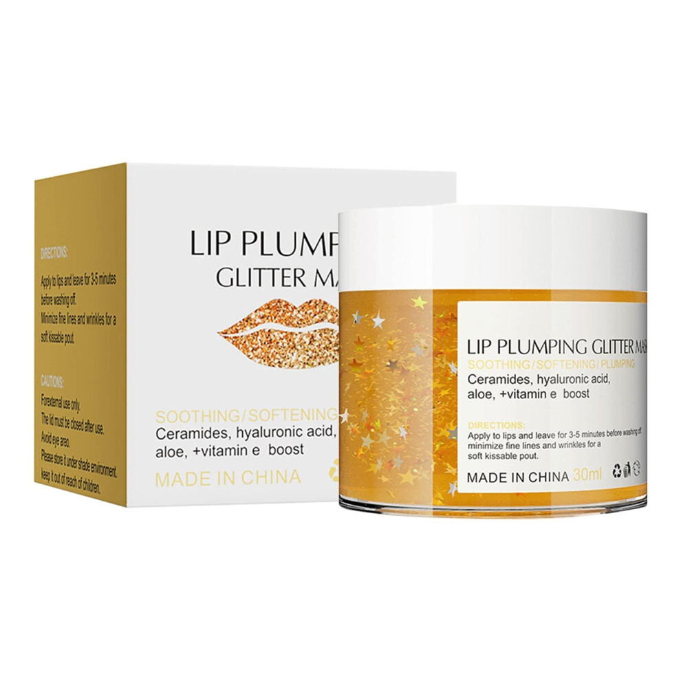 Overnight Lip Mask with Deep Hydration for Dry Lips, Smooth and Plump Lip Treatment 5ml