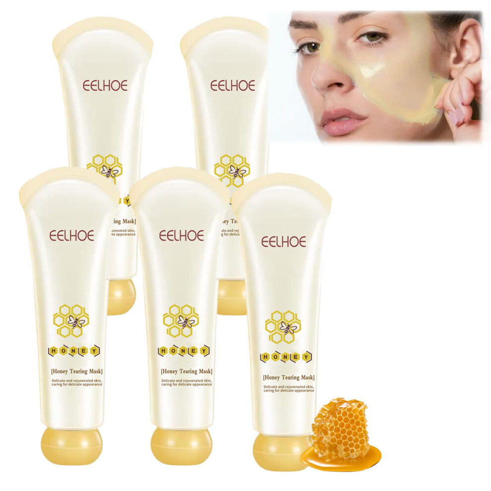 Honey Blackhead Remover Peel Off Face Mask with Deep Pore Cleansing and Oil Control