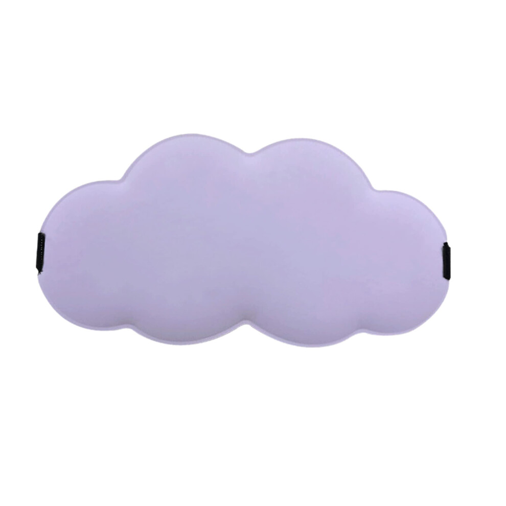 Light/Purple Sleep Mask 3D Contoured Eye Space Blocking Soft Breathable Eye Mask For Travel Nap