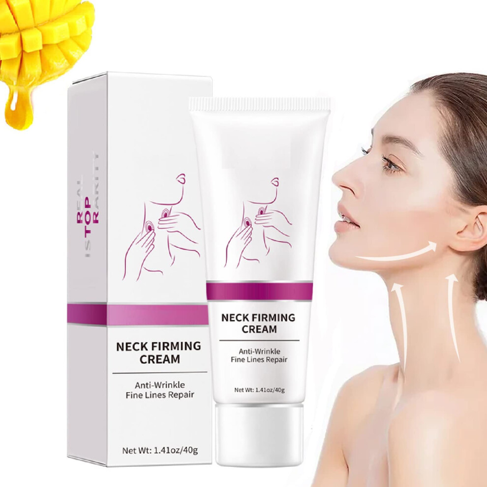 Cream Neck Firming With Hydrolyzed Collagen For Tightening Lifting Sagging Skin 1Pcs