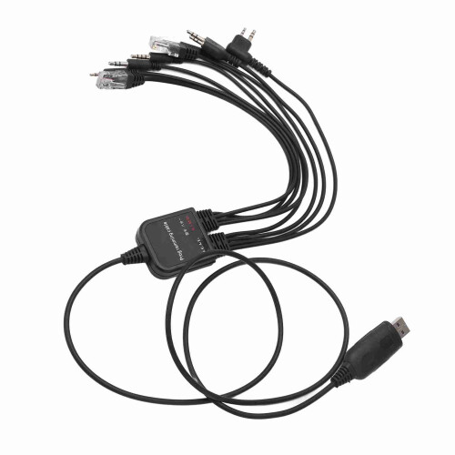 Câble de programmation USB 8-en-1, haute performance pour talkies-walkies