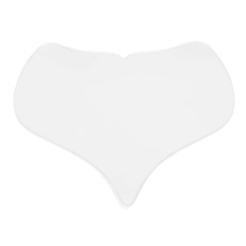 Silicone Chest Wrinkle Pad Heart Shape Reusable Overnight Anti Wrinkle Patch for Skin Care