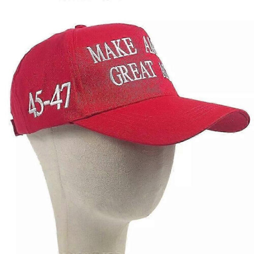 Trump 2024 MAGA RED Hat 45-47 Baseball Cap Make America Great Again 1