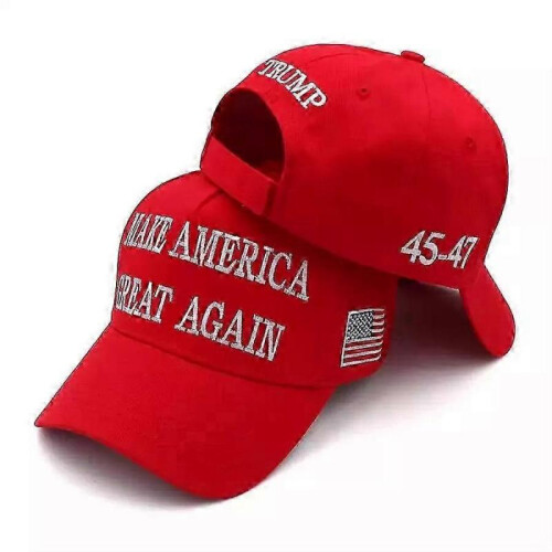 Trump 2024 MAGA RED Hat 45-47 Baseball Cap Make America Great Again 2