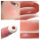 Matte Liquid Blush with Sponge Applicator Waterproof Cream Blusher for Cheeks Lips Eyes 2