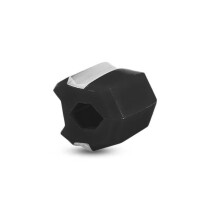 Jaw Exerciser Face Slimming Device for Jawline Training Men and Women Black Multiple Resistance Levels