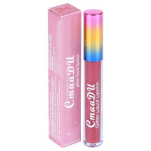 Peach Lip Tint Waterproof Long Lasting Lip Color with Clear Plumping Gloss for Girls 3ml