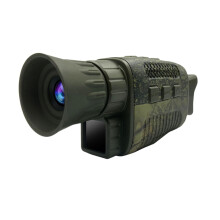 Digital Night Vision Monocular 5X Zoom Infrared Scope with Photo and Video Playback for Long Range