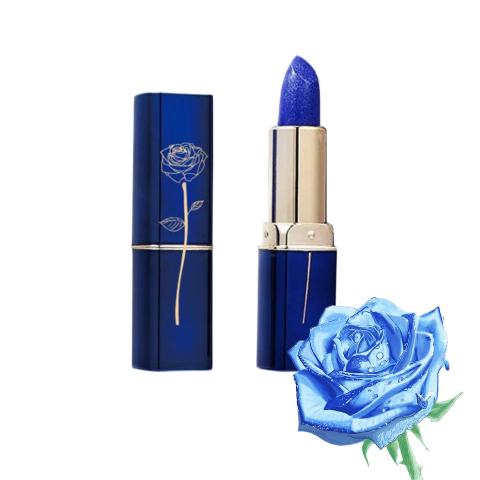 Blue Enchantress Color Changing Lipstick Long Lasting Moisturizing Ph Reactive Natural Tint 1Pc