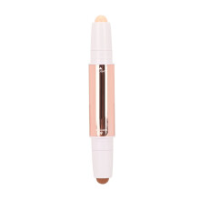Dual Ended Cream Contour and Highlight Stick 2 in 1 Waterproof Longwear Face Makeup