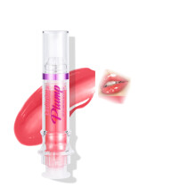 Hydrating Lip Plumper Gloss with Peppermint Cooling Effect and Gloss Finish #04