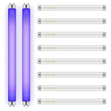 10 Pack Bug Zapper Replacement Light Bulbs 10W Compatible with 20W Indoor Bug Zapper, BL T8 F10W 13Inch Light Mosquito Killer Lamp Tube UV