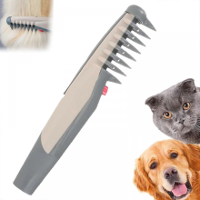 Lifweb Mataway EComb, pente elétrico removedor de nós de pelos de animais de estimação, compatível com cães, filhotes e gatos (1 unidade)