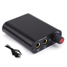 (Black-US Plug)Mini Tattoos Power Supply Professional Tattoos Mini Motor Compatible with Tattoos Machine