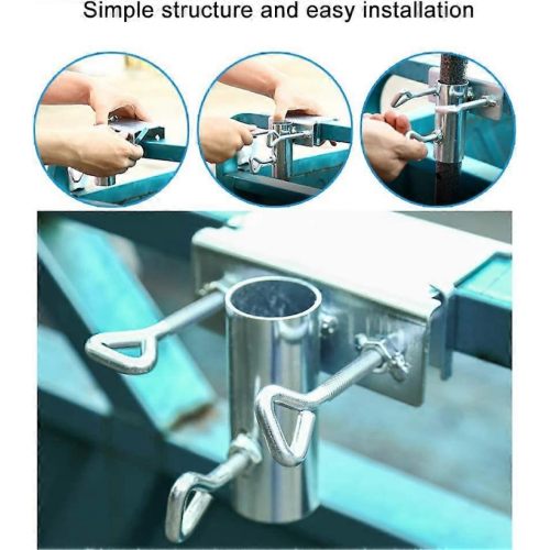 Paraplustandaard 12 * 10 * 4,8 cm, parapluhouder voor balkon 1