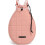 Large Capacity Pink Tennis Backpack with Adjustable Strap, MultiRacket Compatible Carry Bag 5