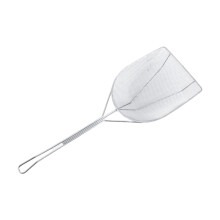 Stainless Steel Oil Strainer Skimmer with Large Mesh and Long Handle for Commercial and Home Frying