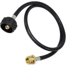 Propane Hose Adapter, Connects 1lb Bbq To 20lb Gas Tanks, for Portable Grill, Buddy Heater, Tabletop Stove, Griddle - Qcc1 Connector