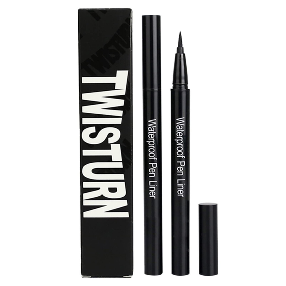 Liquid Eyeliner Pen for Beginners Waterproof Sweatproof Longwear Ultrafine Tip 3ml