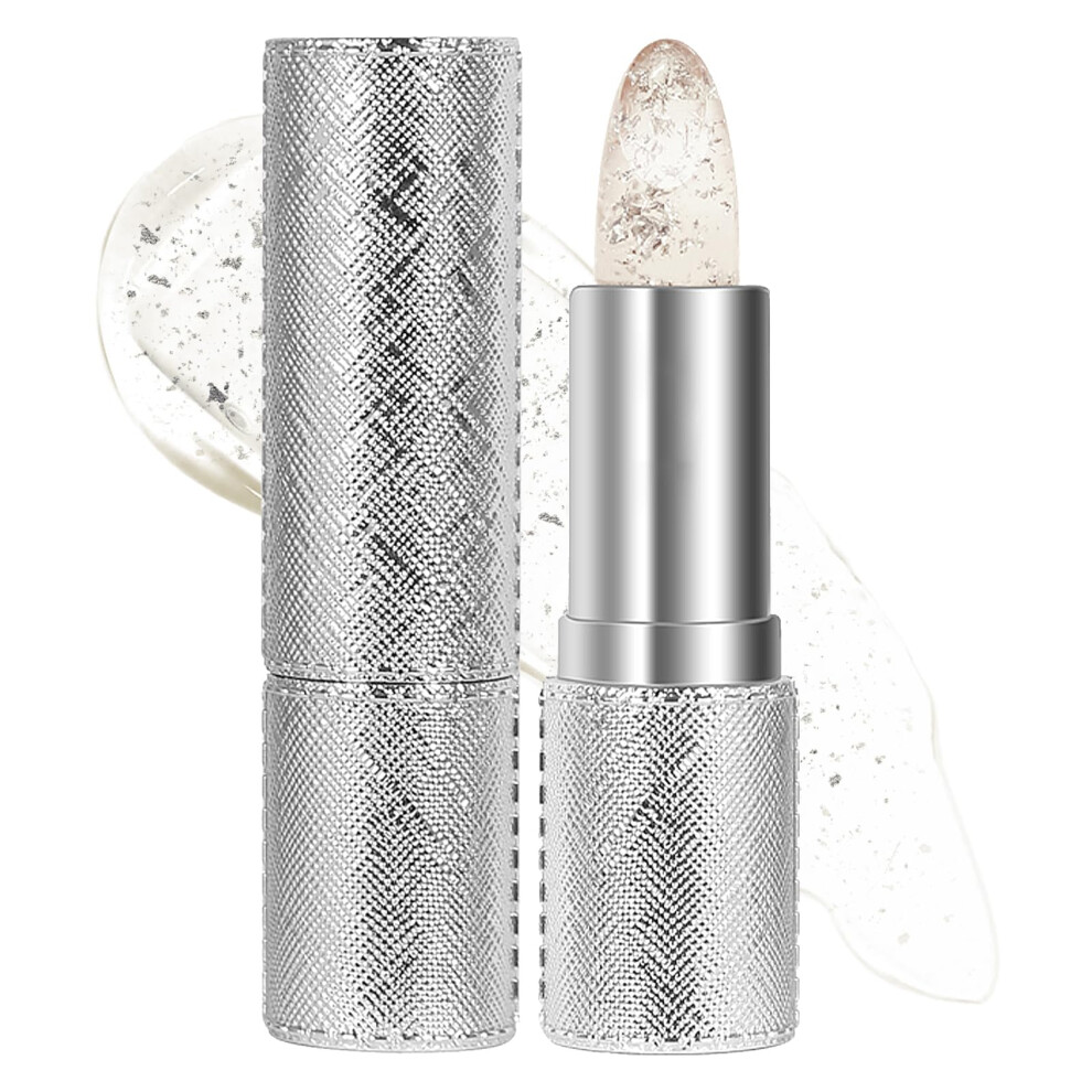 Silver Color Changing Lipstick Ph Moisturizing Lip Balm, Long Lasting Crystal Jelly For Dry Lips, Cruelty Finish