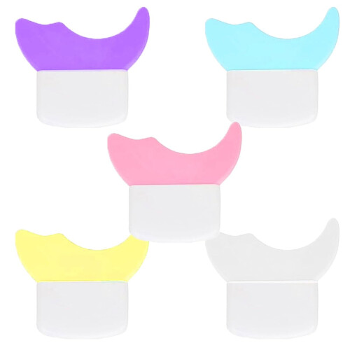 Eyeliner Stencil Tool Set for Winged Liner, Reusable Multifunctional Guide, Small 5 PCS
