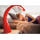 Orange Plush Sleep Mask with Soft Comfort, Effective Light Blocking and Adjustable Strap for Travel 4