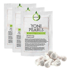 21pcs Yoni Pearl Detox Tampons Vaginal Cleansing Medical Treatment Tampon Yoni Steam Clean Point Tampon Women Beauty Health