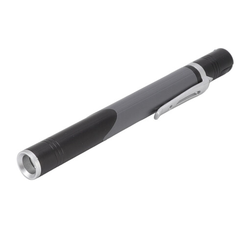 USB Rechargeable Pen Flashlight with 3 LED Colors, 14.7cm Compact Design
