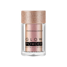 Glitter Eyeshadow Powder with Instant Pearlescent Shine, Buildable Coverage, Compact Travel Size