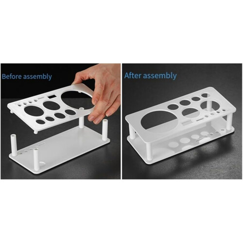 Cocktail Shaker Set with Stand, Complete Bartender Kit with Storage Holder for Home Bar 2