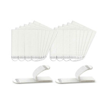 Picture Hanging Strips Heavy Duty,24-Pairs(48 Strips)Sticky Picture Hangers for Walls,Hanging Pictures Without Nail
